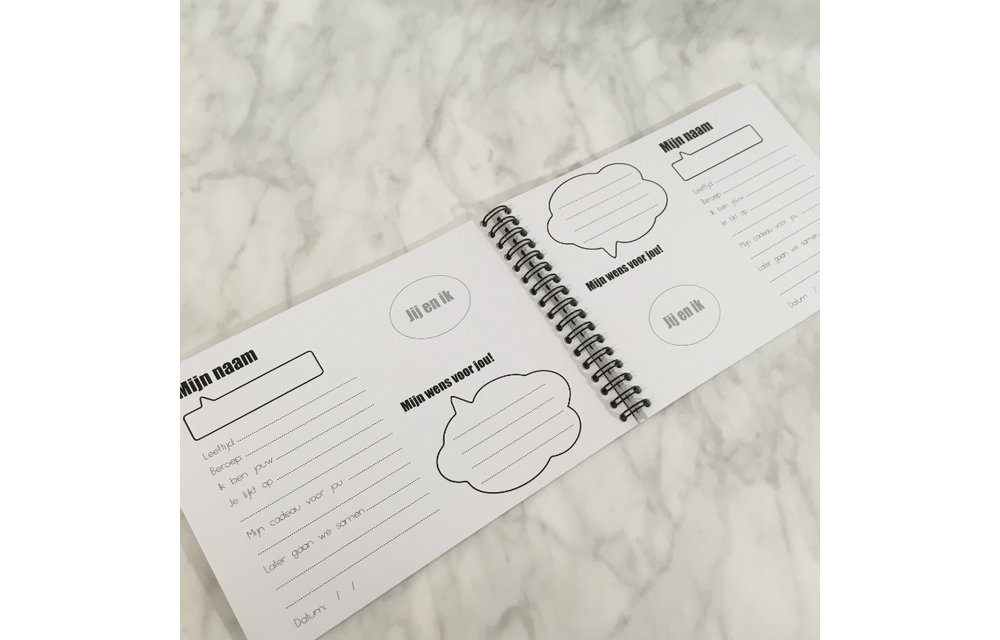 Baby Bezoekboek MUNT - Studijoke