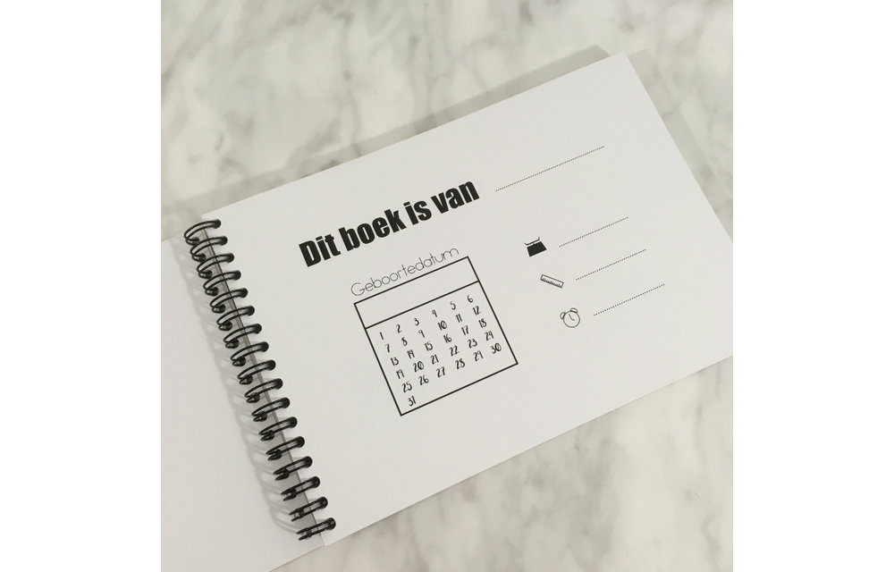 Baby Bezoekboek MUNT - Studijoke