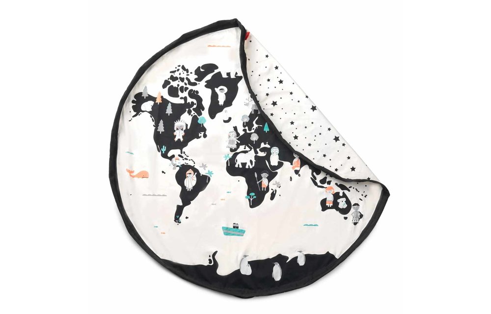 Play & Go Opbergzak - Worldmap