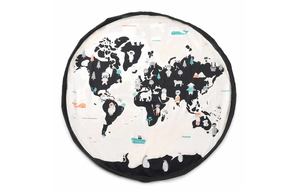 Play & Go Opbergzak - Worldmap