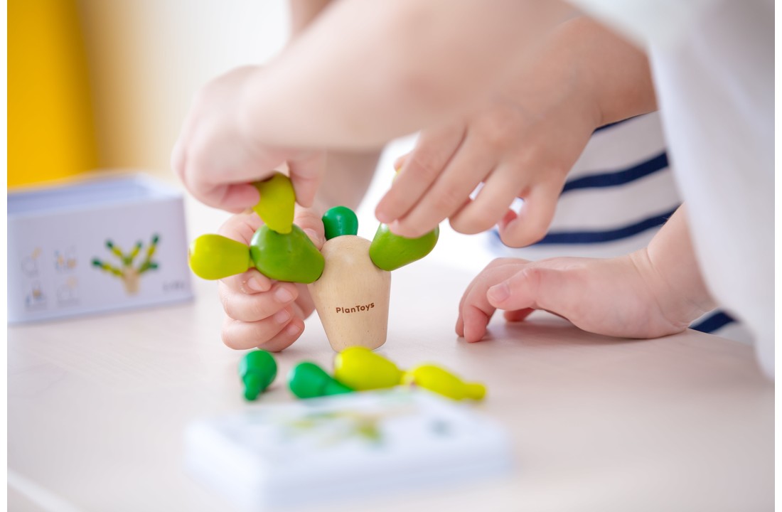 Mini Spelletje Balancerende Cactus - PlanToys
