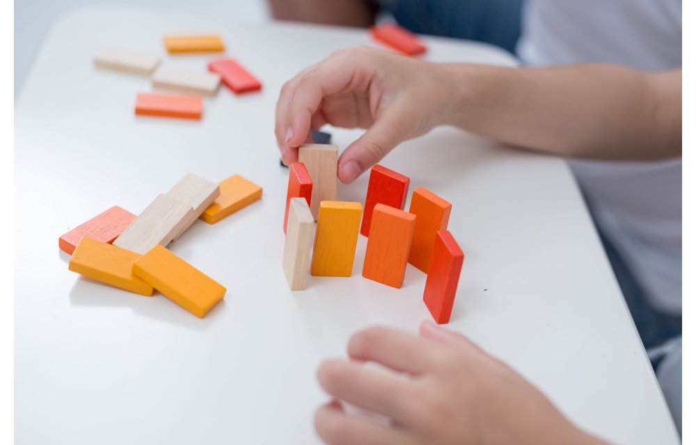 Mini Spelletje Domino - PlanToys