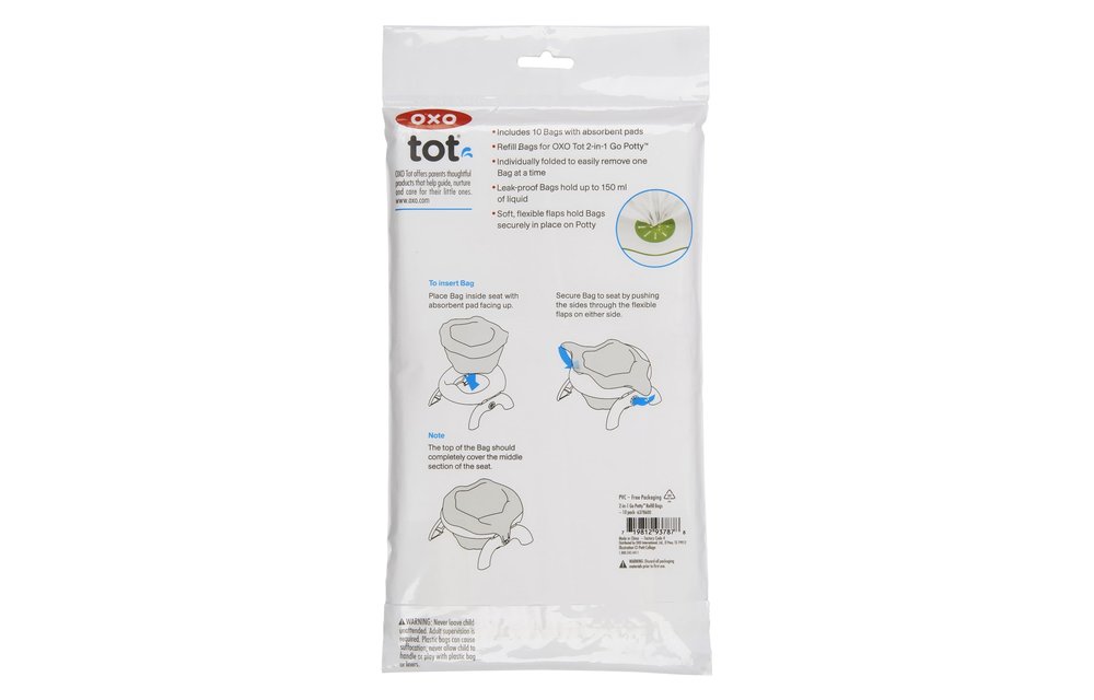 2 in 1 Reispotje Navulzakjes - OXO tot