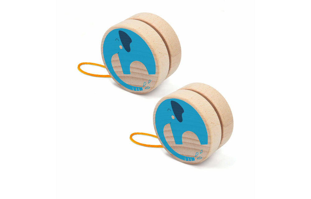 Houten Jojo Olifant - Londji