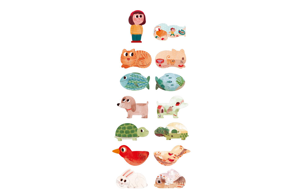 Puzzel I Love My Pets - Londji