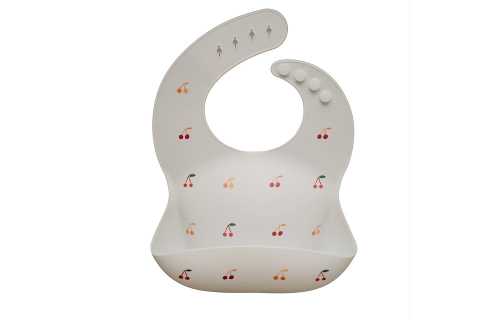 Silicone Slabbetje Cherries - Mushie
