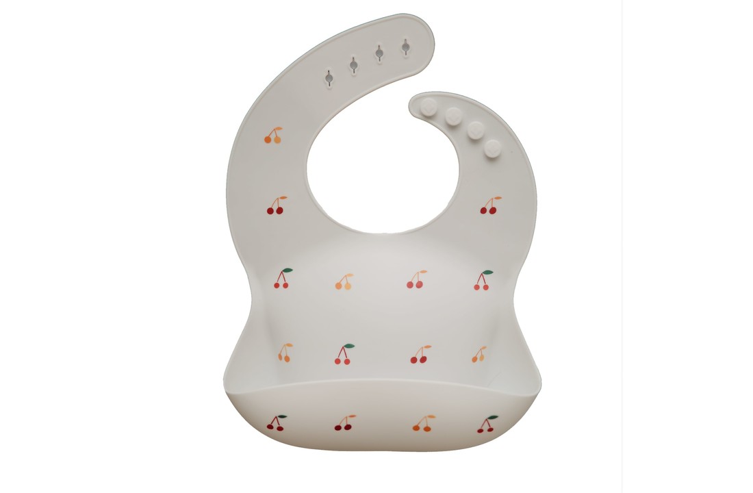 Silicone Slabbetje Cherries - Mushie
