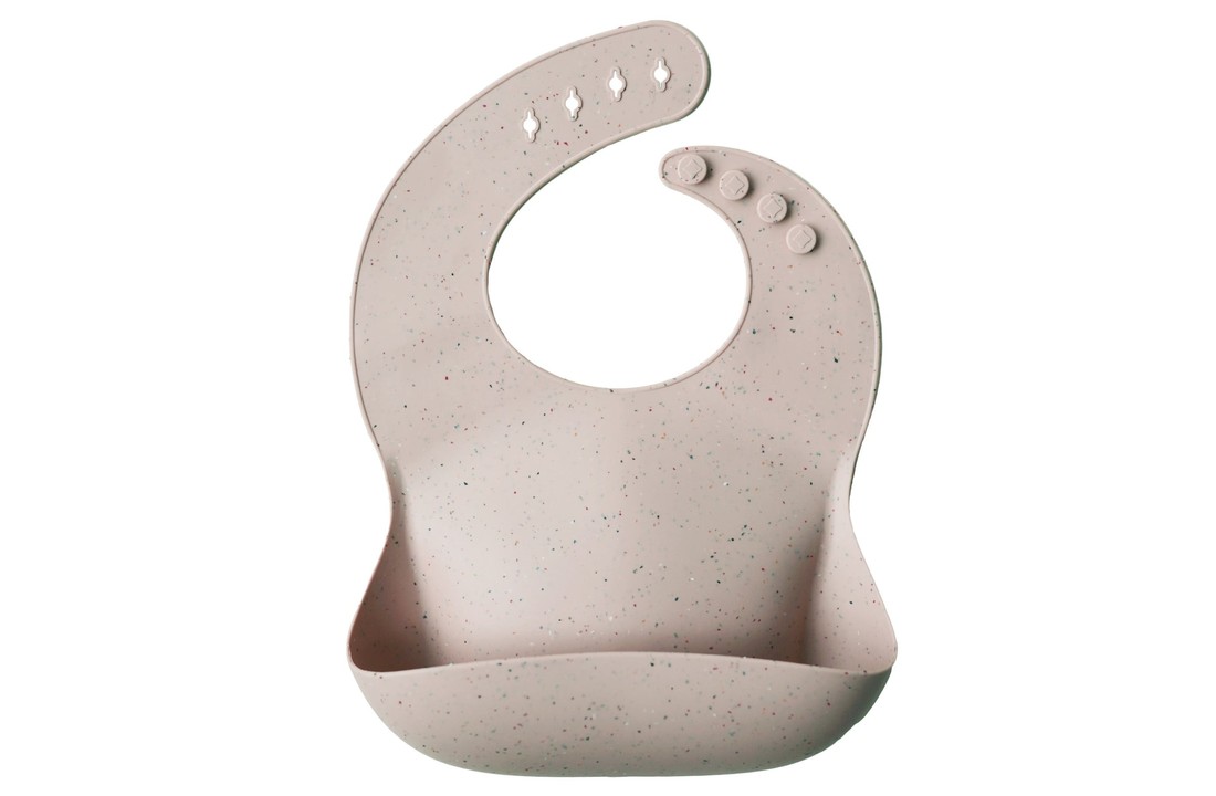 Silicone Slabbetje Shifting Sand Terrazzo - Mushie