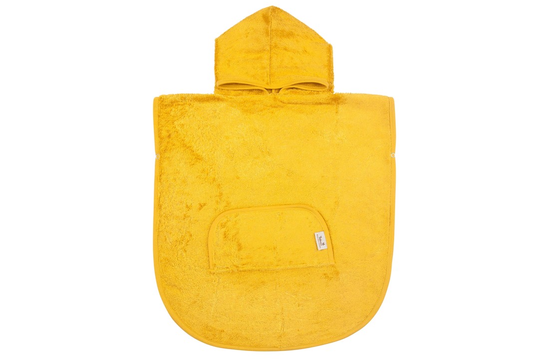 Timboo Bamboe Poncho - Okergeel