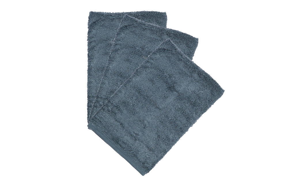 Timboo Washandjes (3 stuks) - Marine