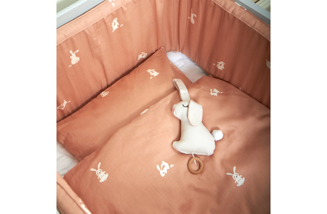 Junior Dekbedset Konijn - 100 x 140 cm