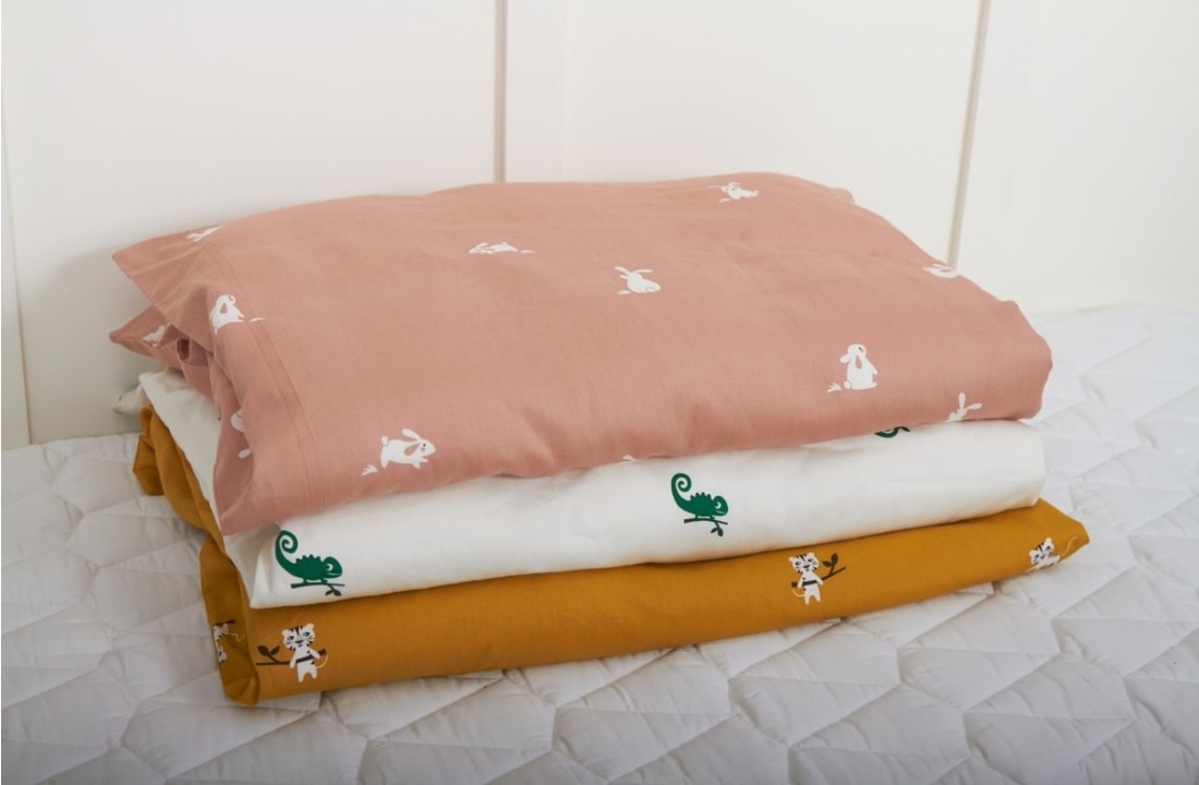 Junior Dekbedset Konijn - 100 x 140 cm