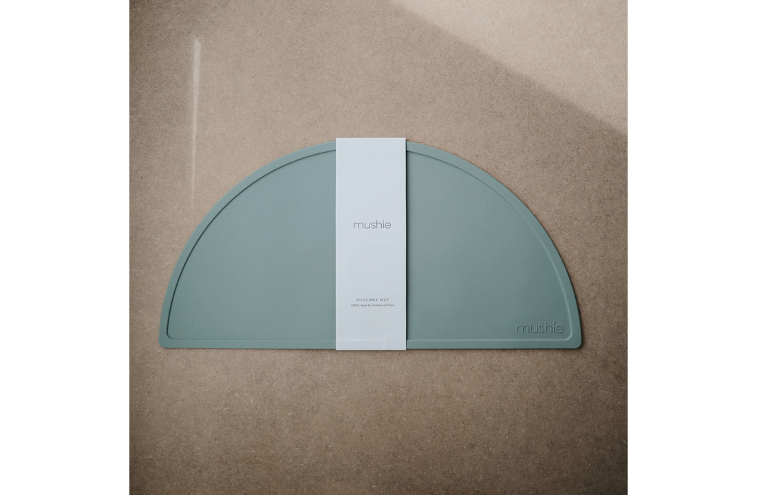 Silicone Placemat Cambridge Blue - Mushie