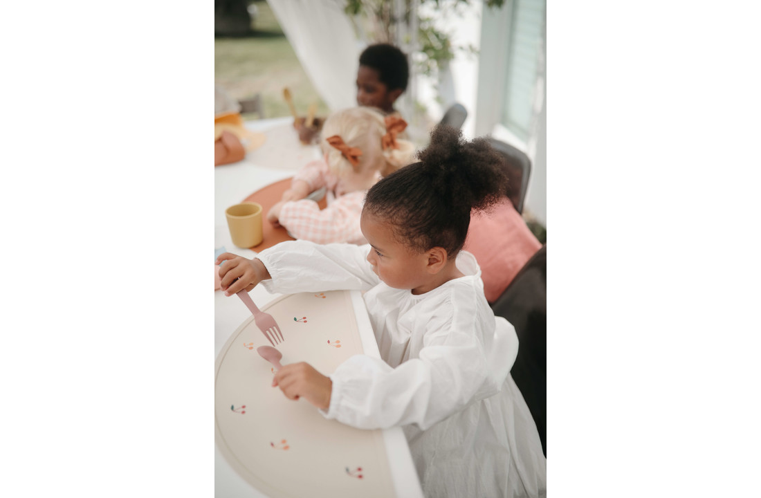 Silicone Placemat Cherries - Mushie