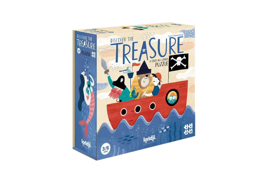Puzzel Discover The Treasure - Londji
