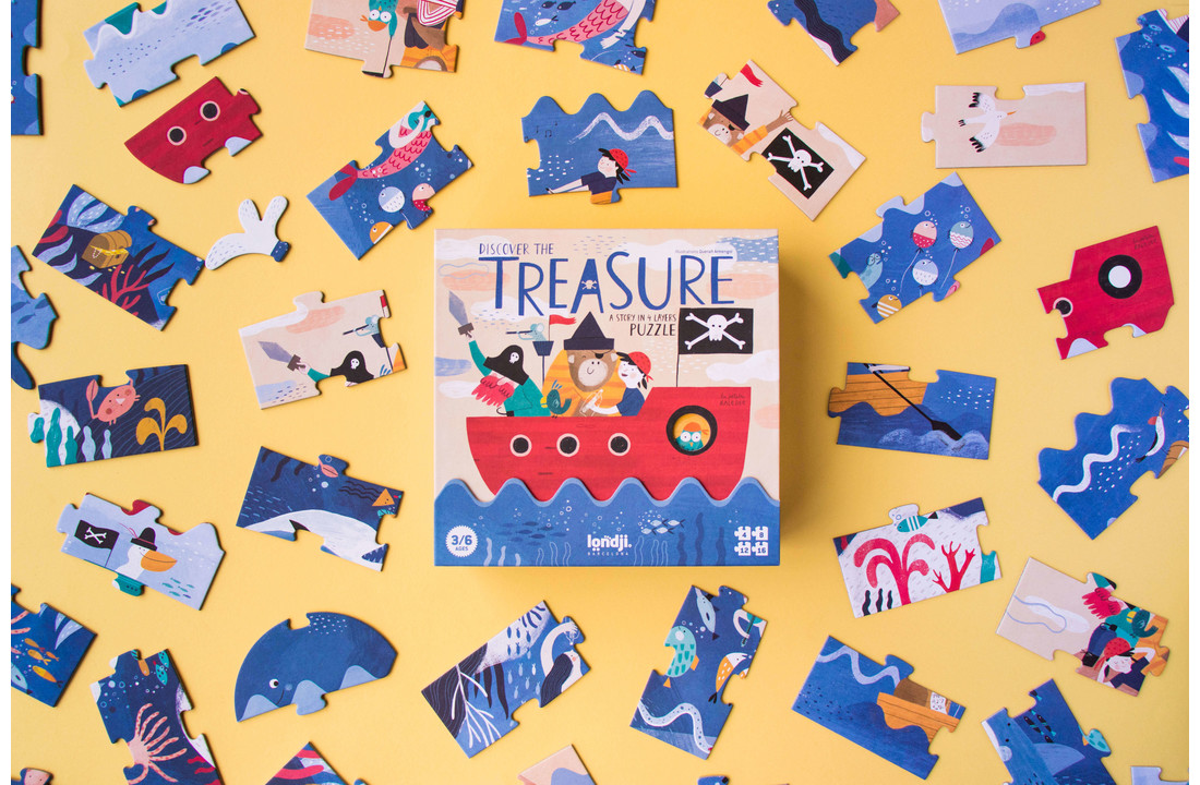 Puzzel Discover The Treasure - Londji
