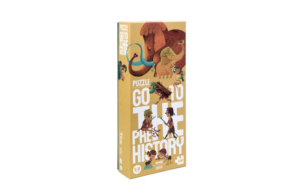 Londji Puzzel - Go to the Prehistory