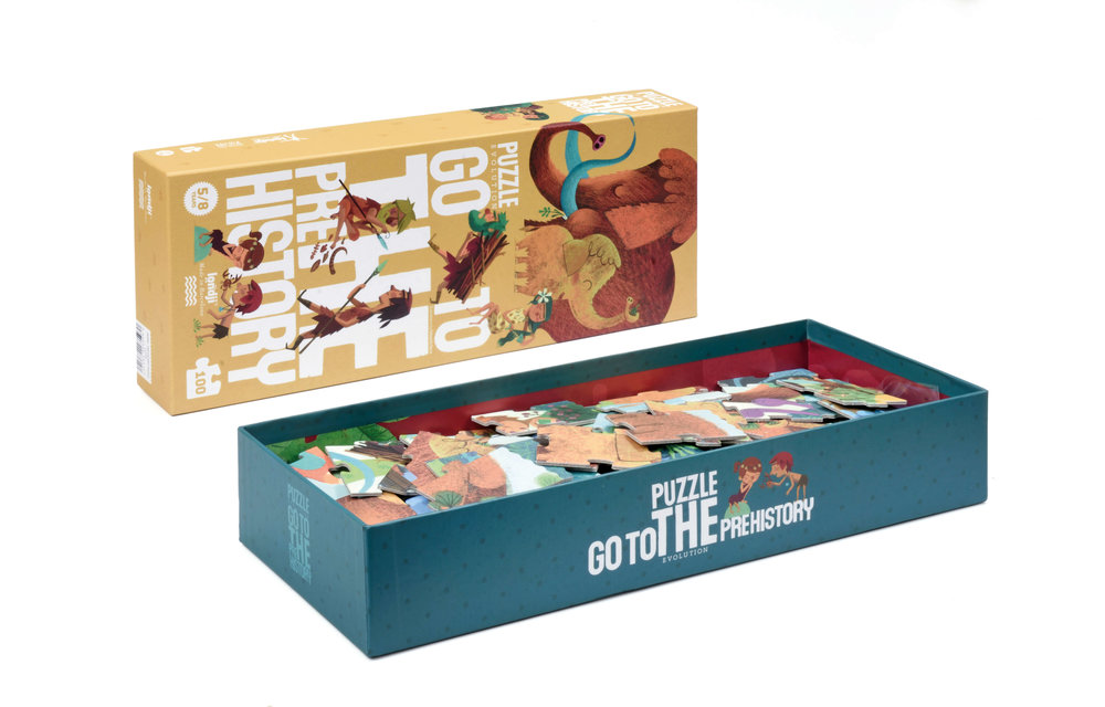 Londji Puzzel - Go to the Prehistory