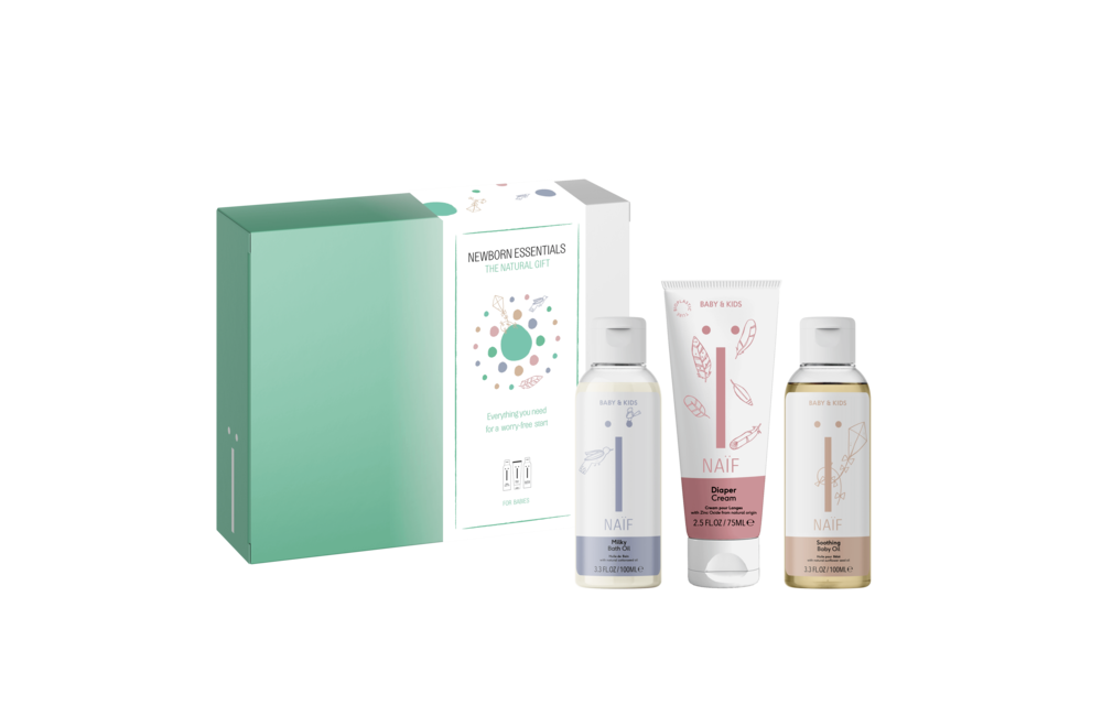 Cadeauset Newborn Essentials - Naïf