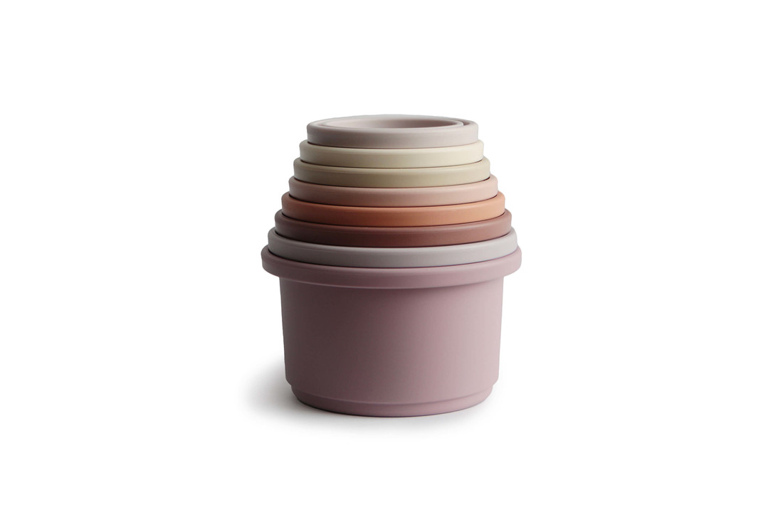 Stapelbekers Pastel - Mushie