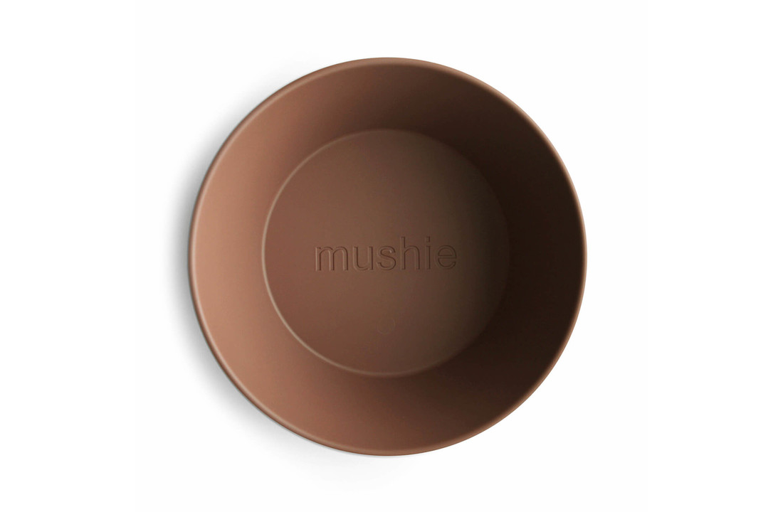 Bowl Rond Caramel (2 stuks) - Mushie