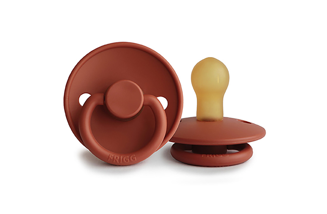 Frigg Classic Latex Fopspeen 0-6 M - Rust