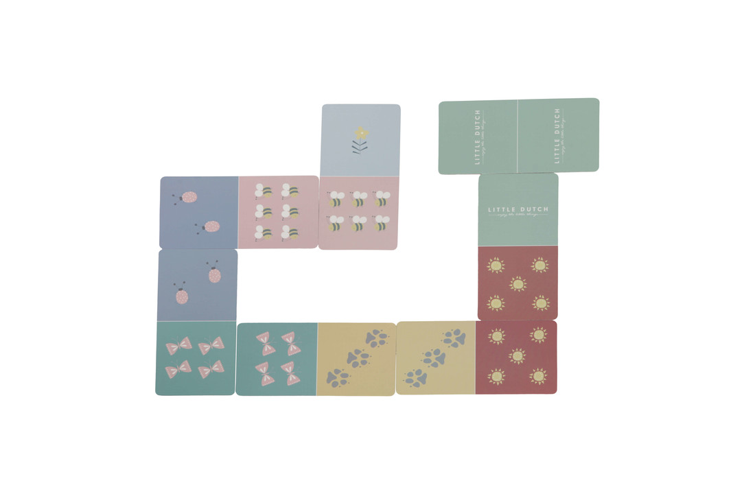 Domino Puzzel Dierentuin - Little Dutch