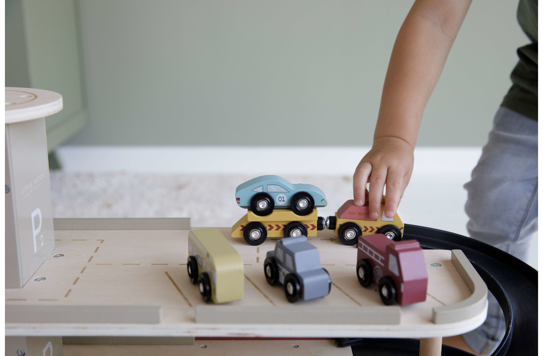 Houten Voertuigen Set - Little Dutch