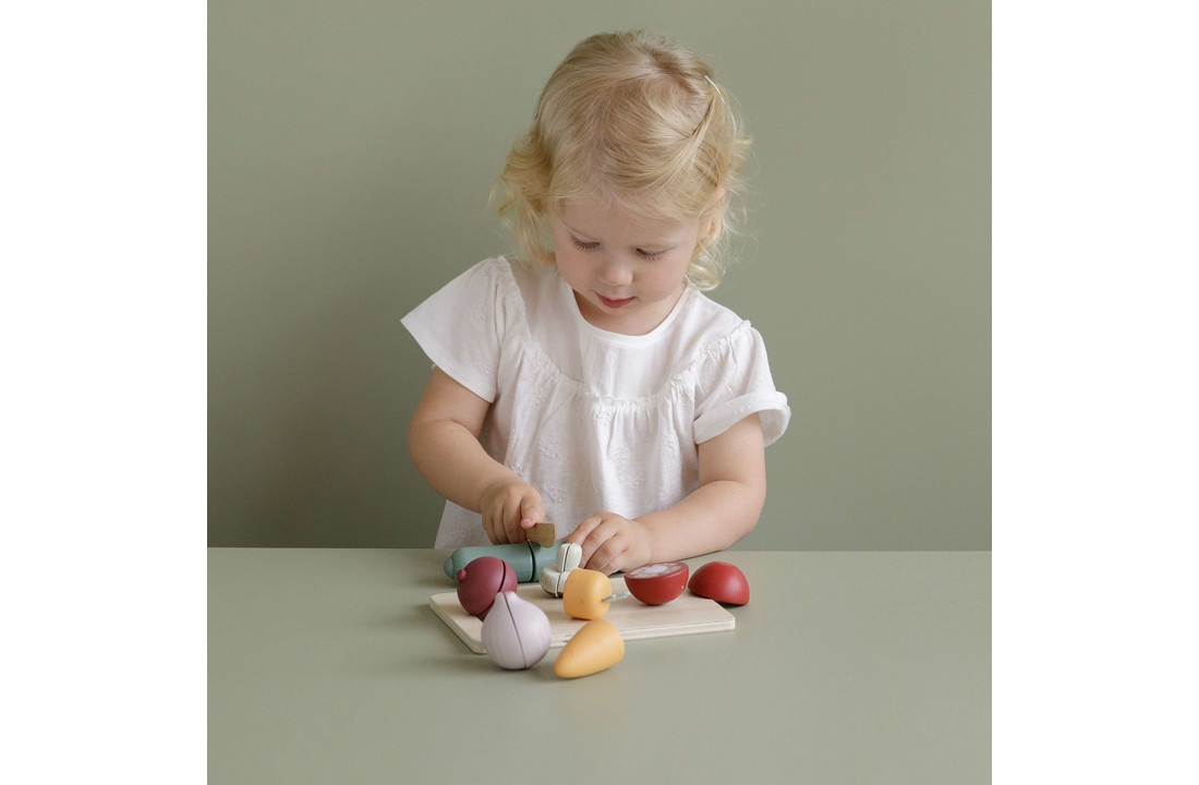Houten Snijgroenten - Little Dutch