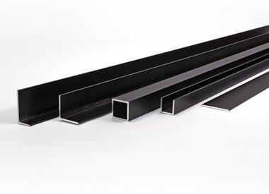 Aluminium profiel - zwart Aluminium profiel - zwart