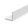Wit aluminium hoekprofiel - 40x40x2 mm - 6060 T6 - Alu hoek profiel gelijk(zijdig) - wit gecoat - RAL 9016, 9010 of 9001