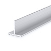 Aluminium T-profiel - 20x20x2 mm - onbehandeld/blank - 6060 T6 (alu T-strip)