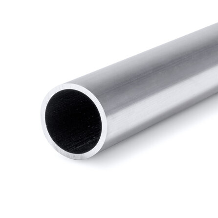 Aluminium buis - Ø 40x3 mm - onbehandeld/blank - 6060 T6 (alu buisprofiel rond / pijp)