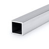 Aluminium koker vierkant - 100x100x4 mm - onbehandeld/blank - 6060 T6 (alu kokerprofiel / buis vierkant)