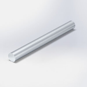 Aluminium staf rond - Ø 12 mm