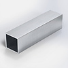 Aluminium koker vierkant - 60x60x2 mm - onbehandeld/blank - 6060 T6 (alu kokerprofiel / buis vierkant)