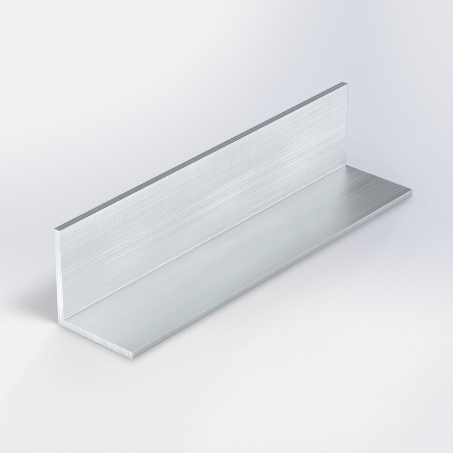 Aluminium hoekprofiel - 35x35x2 mm - onbehandeld/blank - 6060 T6 (alu hoeklijn / hoekstrip / hoekstuk) Aluminium hoekprofiel - 35x35x2 mm - onbehandeld/blank - 6060 T6 (alu hoeklijn / hoekstrip / hoekstuk)