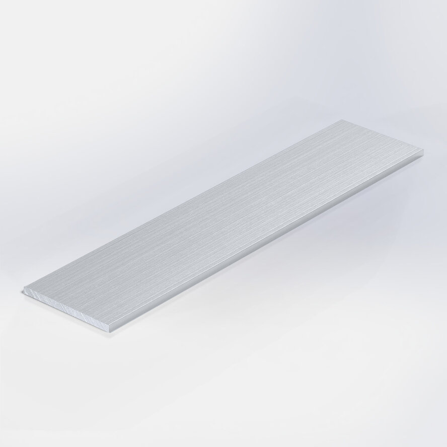 Aluminium strip - 60x4 mm (massief) - onbehandeld/blank - 6060 T6 (alu plat / platstaf / lat) Aluminium strip - 60x4 mm (massief) - onbehandeld/blank - 6060 T6 (alu plat / platstaf / lat)