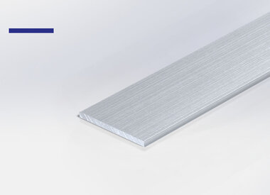 Alu strip - onbehandeld