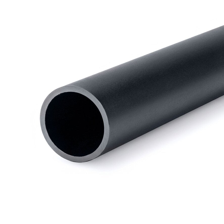 Antraciet aluminium buis - Ø 25x2,5 mm - gecoat in RAL 7016 of 7021 - 6060 T6 (alu buisprofiel rond / pijp) Antraciet aluminium buis - Ø 25x2,5 mm - gecoat in RAL 7016 of 7021 - 6060 T6 (alu buisprofiel rond / pijp)