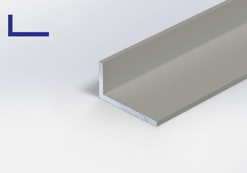 L-profiel grijs bij ALUMINIUMvakman.nl - Alle grijze L-strips voor het afdekken, afwerken & beschermen van randen en hoeken - met hoogwaardige grijze coating! 