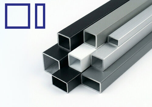 Alle aluminium kokerprofielen van ALUMINIUMvakman.nl - de complete alu kokerprofiel collectie - vierkant & rechthoekig - blank & gecoat - altijd op maat! 