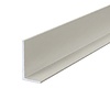 Grijs aluminium L-profiel - 40x30x2 mm - gecoat in RAL 7044, 7030, 1019 of 9002 - 6060 T6 - grijze alu L-lijn, -strip, -lijst / hoekbeschermer (afsluit-, afwerk- & afdek profiel)