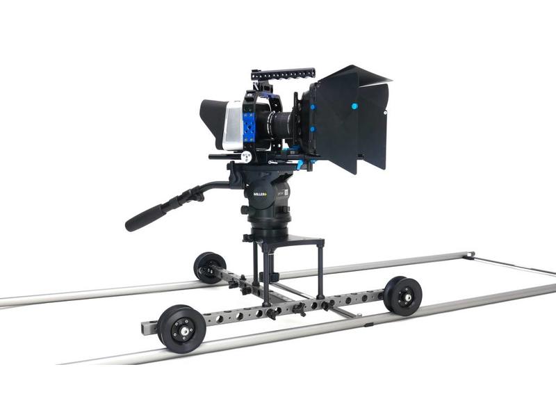 ProCam Motion Dolly kit, load capacity up to 56kg, extendable by 4 meters, rails