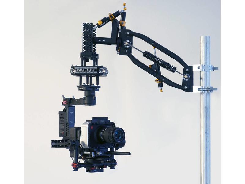 Flowcine Black Complete - Black Arm 3-axis damping system for gimbals (complete)