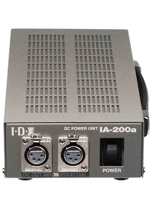 IDX IA-200a Netzteil - 100 W / 2x DC Out 13,8 V, XLR 4-polig - IA-200a +.