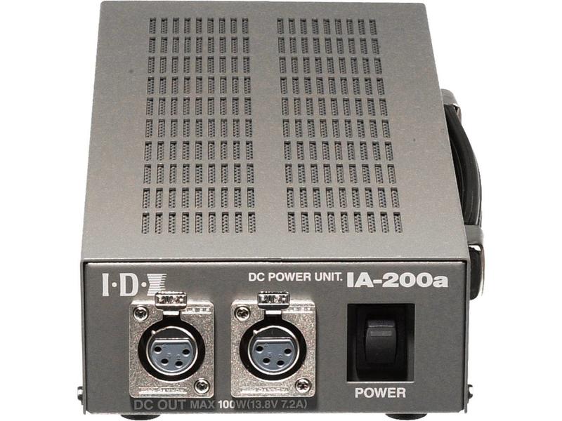 IDX IA-200a Netzteil - 100 W / 2x DC Out 13,8 V, XLR 4-polig
