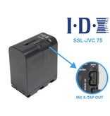 IDX SSL-JVC75 - Li-Ion battery 7,4V 55Wh and X-TAP OUT