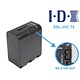 SSL-JVC75 - Li-Ion battery 7,4V 55Wh and X-TAP OUT