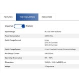 IDX VL-4Se - charger for up to four ENDURA lithium-ion batteries